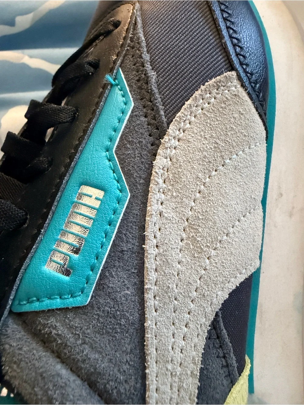 PUMA FUTURE Rider Black Grey Sneakers